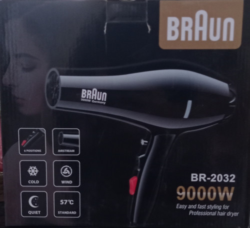 سشوار براون 9000w مدل BR_2023 غیر اصل