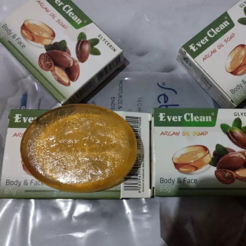 صابون روغن آرگان اورکلین ضدآفتاب طبیعی لایه بردار ضد چروک