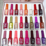 لاک ناخن کتابی در رنگ و مدلهای متنوع Nail Polish