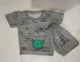 لباس پسرانه ست جنس پلیستر پنبه سایز ۴۵