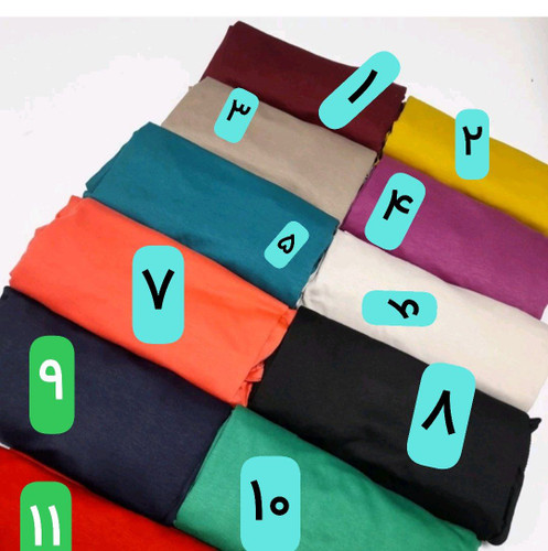 خردلی،سبزسیدی،سبز،نارنجی،مشکی سرمه ای ،نسکافه ای،شیری